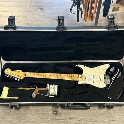Fender American Standard Stratocaster in Black w/ Original Hard Shell Case 2010 image 16