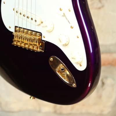FENDER CUSTOM SHOP Stratocaster 1954 Reissue NOS - 2024 Limited Edition 70th Anniversary - Purple Metallic image 12