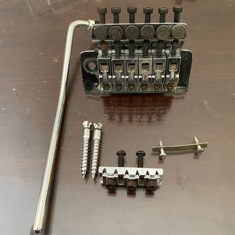 Floyd Rose Whale Tail Prototype FRT-5 No Logo Kramer 5150 EVH image 1