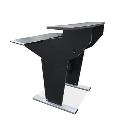 Bazel Studio Desk Analogue Single Workstation - Black image 5