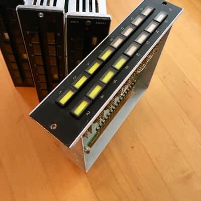 Ward Beck M486-j group routing modules c 1970s 1980 original vintage analog image 1