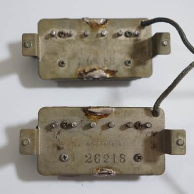 Greco U-3000 Vintage Humbucker Pickup Set 1976 MIJ Made In Japan by Maxon rare image 6