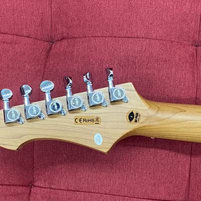 Jet Guitars JJ-350 Offset Electric Guitar - Green image 12