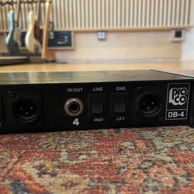 ProCo DB4A 4 CHANNEL DIRECT BOX 2000'S - BLACK image 10