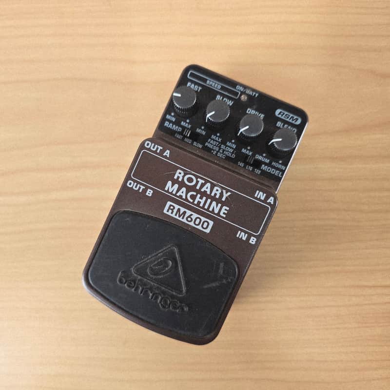 Behringer RM600 Rotary Machine Rotary Speaker Emulator Pedal | Reverb