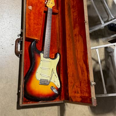 Fender Stratocaster 1963 - the perfect 'burst w/all Stevie Ray Vaughan features ! image 21