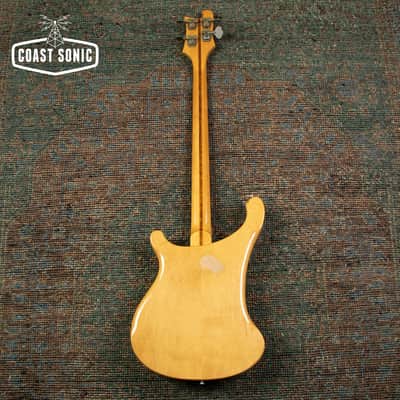 1976 Rickenbacker 4001S Standard Model Bass, with case image 4