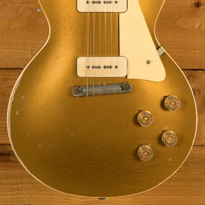 Gibson Custom Murphy Lab 1954 Les Paul Goldtop | Double Gold - Heavy Aged image 3