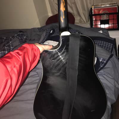 Fender T-Bucket 400CE Flamed Maple Acoustic/Electric Guitar —Painted image 6