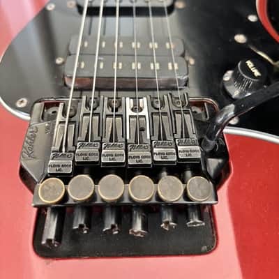 Fender Prodigy II 1991 Super Red Metallic USA w/ Seymour Duncan Trembucker & SKB Case image 7