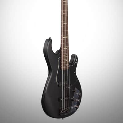 Yamaha BB735A Electric Bass Guitar, 5-String (with Gig Bag), Black image 5