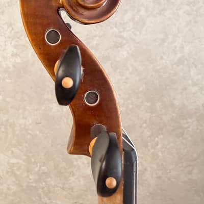 Handmade 4/4 Violin Outfit - Flamed Maple Back ,Spruce Top, Bow&Case image 12