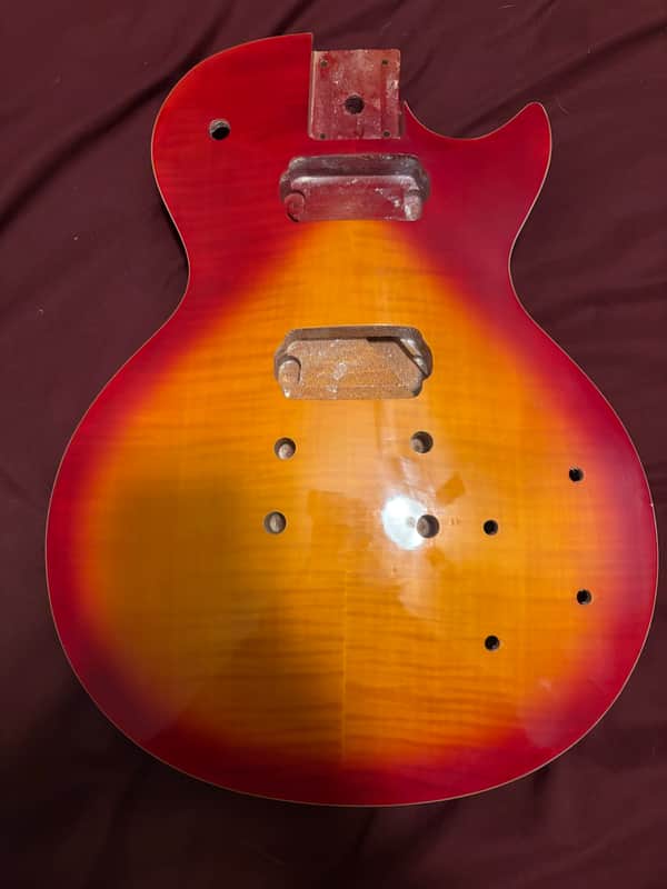 GFS LP Style Single Cut body - Cherry burst image 1