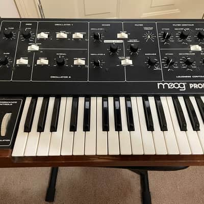 Moog Prodigy 32-Key Monophonic Analog Synthesizer 1979 - 1984 - Black