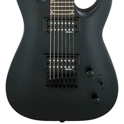 Jackson JS Series JS22-7 DKA HT Dinky Archtop with Amaranth Fretboard - Satin Black, Support An Indie Shop! We Ship Ultra Fast! image 1