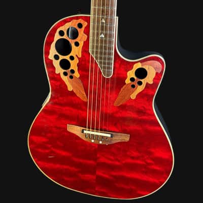 Ovation Celebrity CSE-44 Midbowl Electro-Acoustic Guitar image 3