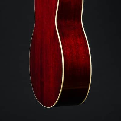 Bourgeois SJ Oval Hole Mahogany and Aged Tone Adirondack Spruce Black Top Custom NEW image 24