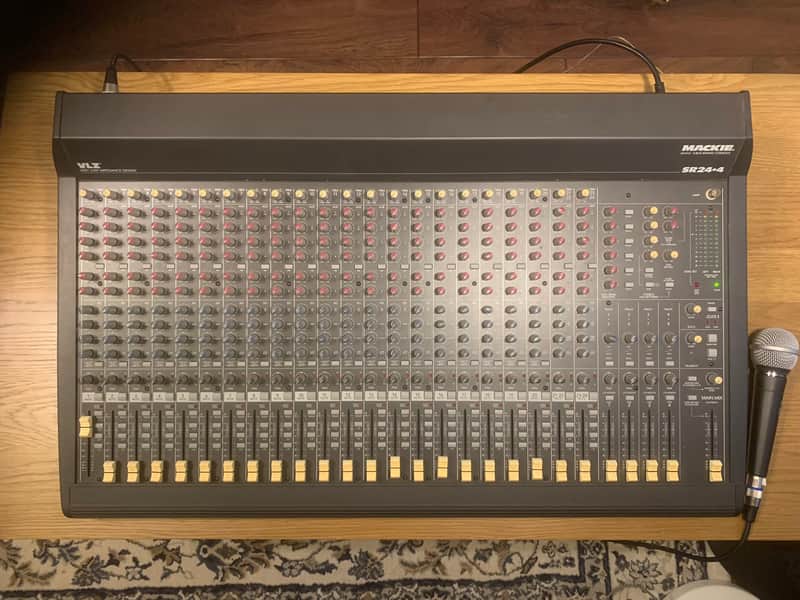 Mackie SR24.4 - 4-Bus Mixing Console 1990s - Dark Gray image 1