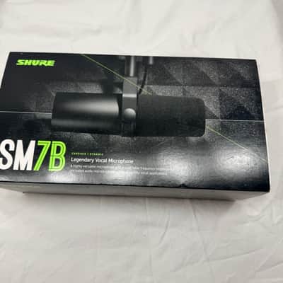 Shure SM7B Cardioid Dynamic Microphone 2001 - Present - Black image 3