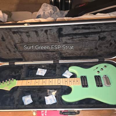ESP Strat MIJ Domestic Market 2000s - Sea Foam Green image 1