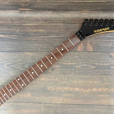 80s KRAMER LK Series Banana Head Neck Black Head Made in Japan image 2