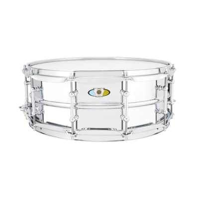 Ludwig 5.5x14" Supralite Steel Snare Drum image 1
