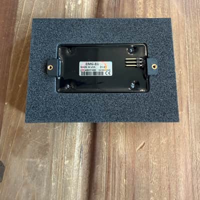 EMG 81-B Active Bridge Humbucker Black 4946 image 2