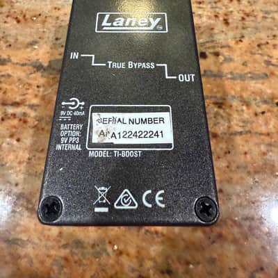 Laney Black Country Customs Tony Iommi Signature TI Boost 2017 - Present - Silver image 5