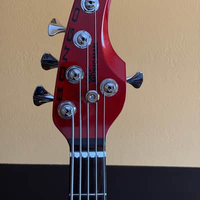 Ernie Ball Music Man Bongo 5 HH 2025 Blood Orange image 3
