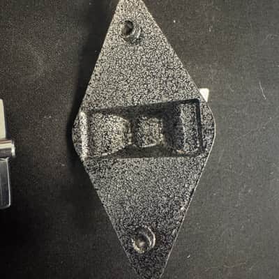 Gretsch Broadkaster Floor Tom Leg Brackets (3) - Vintage Diamond 90’s - 00’s - Gunmetal image 8