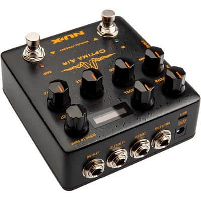 Nux OPTIMA-AIR Pédale d'effets simulateur de guitare acoustique image 6