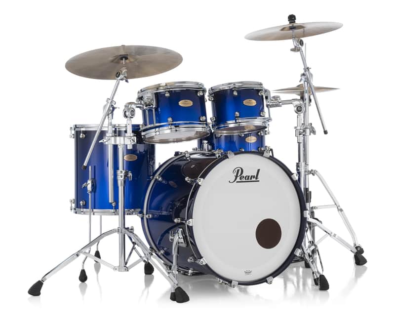Pearl Reference One 4-Piece Shell Pack Drum Set 22/16/12/10 Kobalt Blue Fade image 1