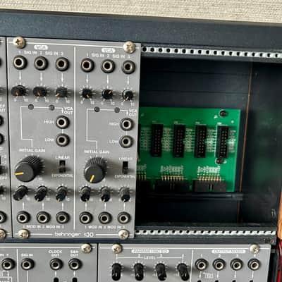 Behringer System 100 and Brains in Rackbrute Case image 9