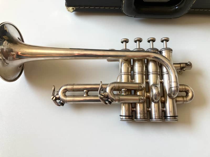 Yamaha Custom YTR-9830 Piccolo Trumpet (Bb/A) - Silver Plated - Excellent Condition image 1