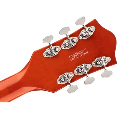 Gretsch Electromatic LEFT HANDED G5420 Single Cut Hollow Body - Orange Stain image 7