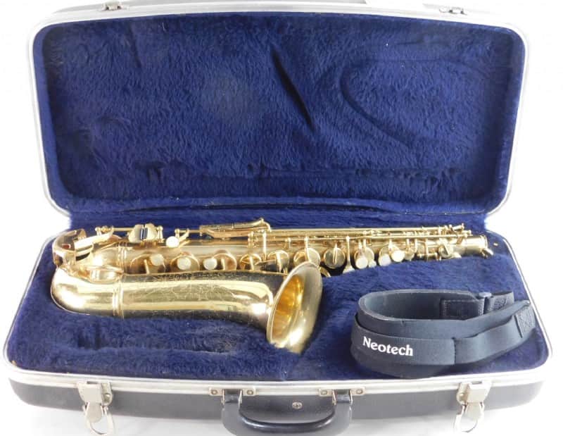Conn 20M Alto Saxophone. USA, with Case Neck Mouthpiece, good condition image 1