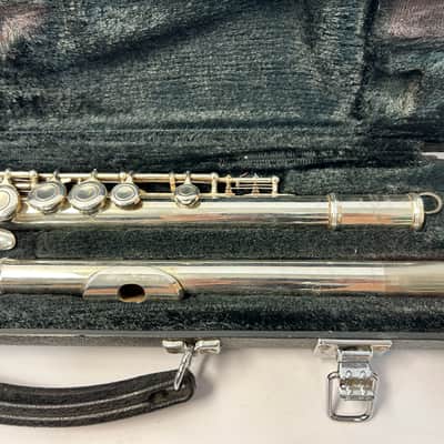 Yamaha YFL-225SII Standard Flute 2000s - Silver-Plated image 4