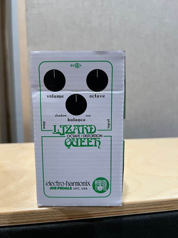 Electro-Harmonix / JHS Nano Lizard Queen Octave Fuzz 2023 - Present - Silver / Green image 1