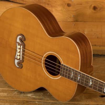 Epiphone El Capitan J-200 Studio Bass | Aged Vintage Natural image 5
