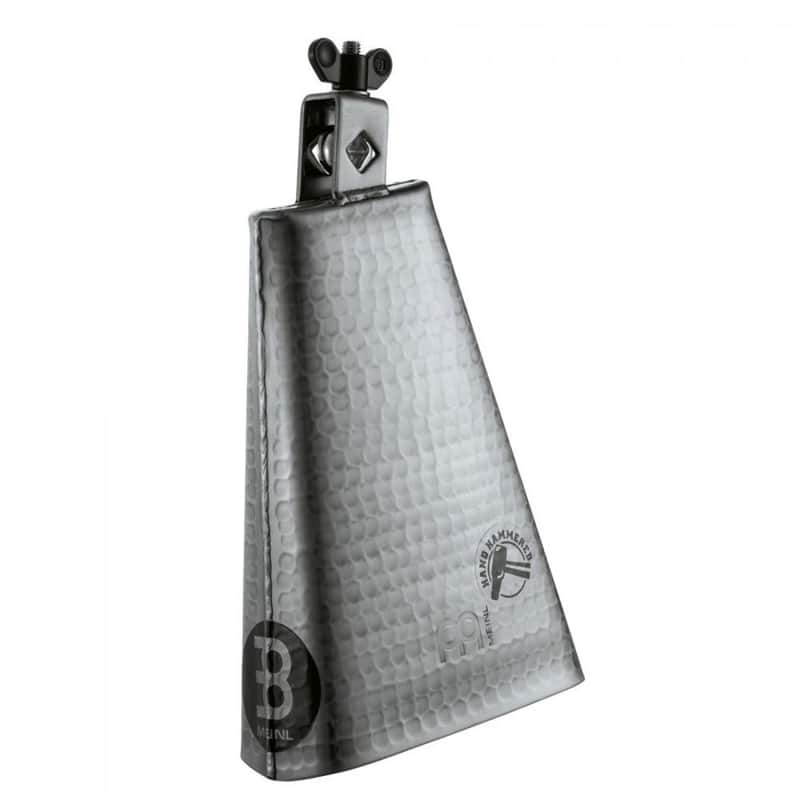 Meinl 8" Hand Hammered Steel Cowbell - Silver image 1
