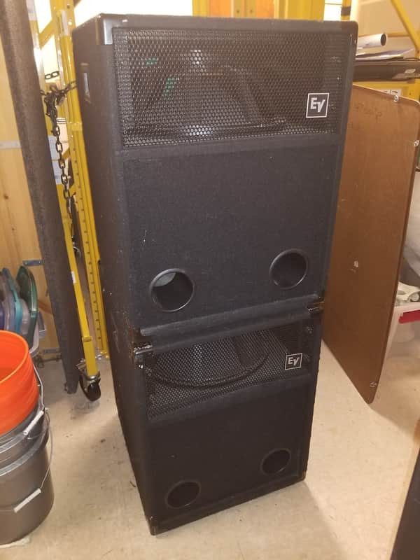 Electro-Voice EV S-181 18" Passive Subwoofers Sub Pair image 1