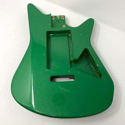 Albert Lee Style Guitar Body Metal Flake Green USA Made (BB70) image 6