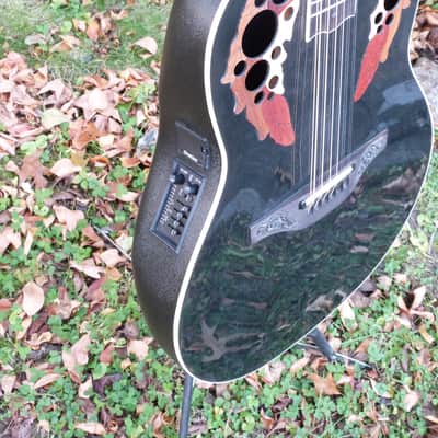 Adamas Ovation SMT custom legend 6759 graphite smooth top 1597 image 3