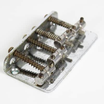 1978 Vintage Fender Jazz Bass/Telecaster/Precision Bass Chrome BRIDGE 1979 1980 1981 1970s-1980s USA image 2