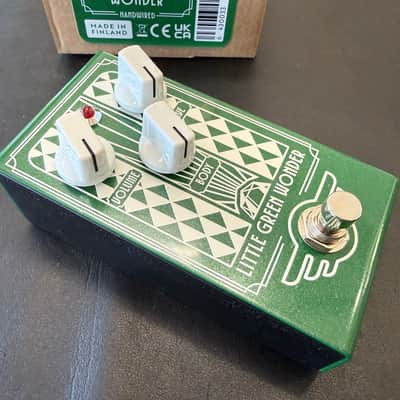 Mad Professor Little Green Wonder Handwired Overdrive Boost Pedal - Made in Finland- Brand new! image 3