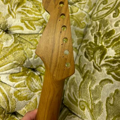 Warmoth Modern Roasted Maple Stratocaster Neck image 4