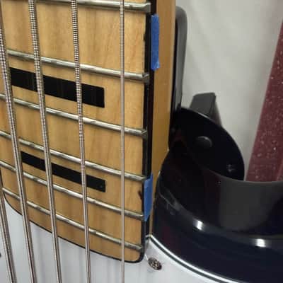 Vintage VJ75MBK Reissued Series 5-String 2010s - Gloss Black image 5
