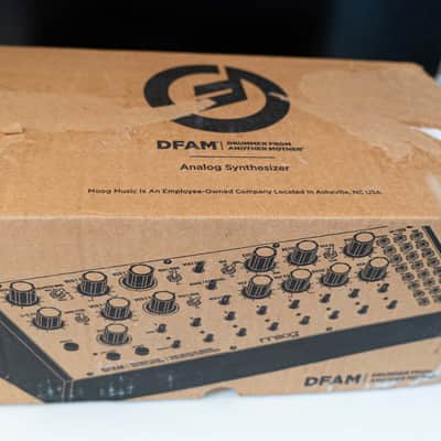 Moog DFAM Drummer From Another Mother Semi-Modular Analog Percussion Synthesizer 2018 - Present - Black/Wood image 9