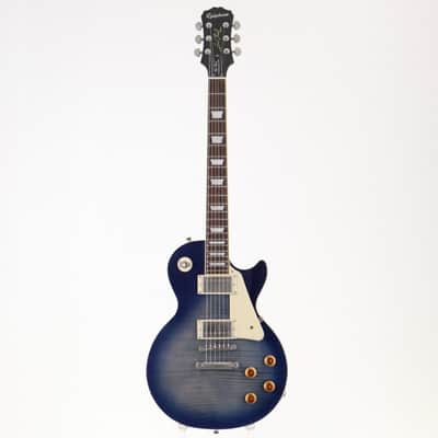 EPIPHONE Les Paul Standard Plus Top Pro Trans Blue Burst [16011506168] (06/22) image 13