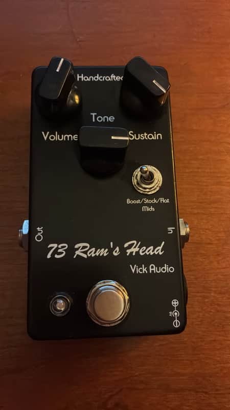 Vick Audio '73 Ram's Head Fuzz 2010s - Black image 1